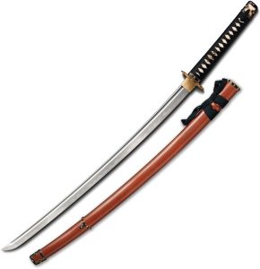 Cold Steel Tachi Katana - 30in Damascus Clay Tempered