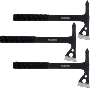 Cold Steel Throwing Axe Set - 5.5in Black TiNi Head 3-Pack