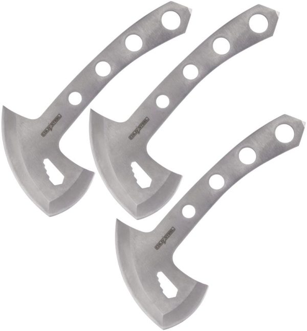 Cold Steel Throwing Axe Set - 4.25in Satin 420 Head