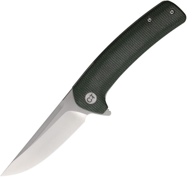 Coeburn Tool Clinch Linerlock Green M390 Folding Knife