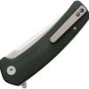 Coeburn Tool Clinch Linerlock Green M390 Folding Knife