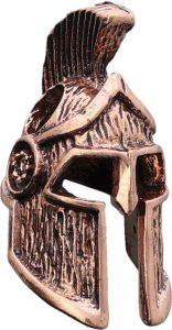 Coeburn Tool Spartan Helmet Bead Copper Paracord