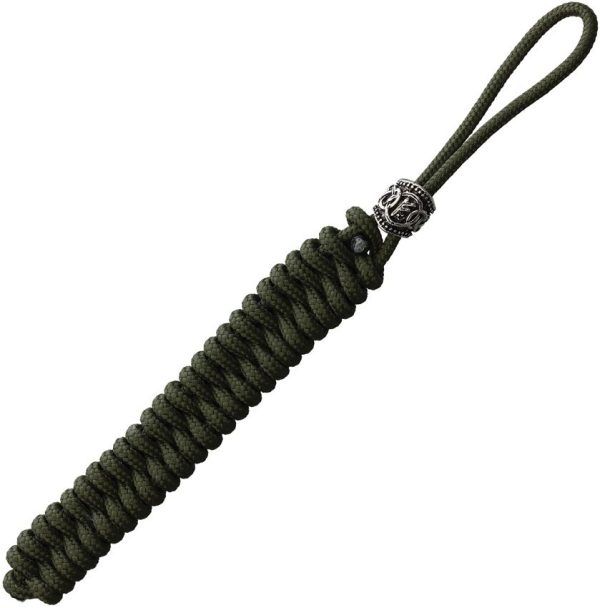 Coeburn Tool Lanyard Viking Bead OD Green Paracord