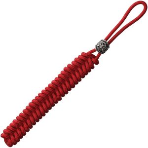 CT1042.jpg Coeburn Tool Lanyard Viking Bead Red Paracord
