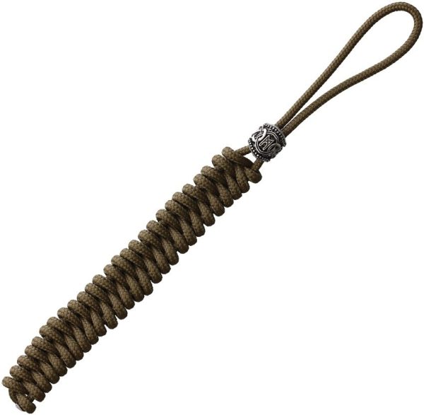 Coeburn Tool Lanyard Viking Bead Tan Paracord