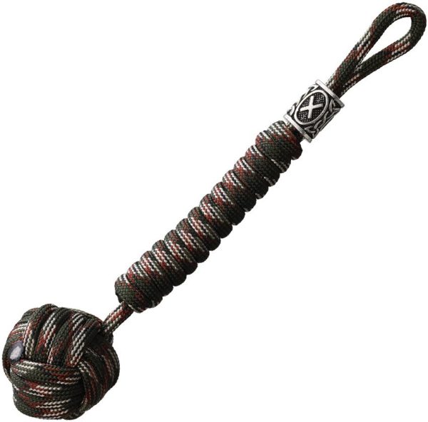 CT1045.jpg Coeburn Tool Monkey Fist Lanyard Camo Paracord