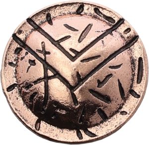 CT2002CP.jpg Coeburn Tool Spartan Shield Copper Paracord Bead