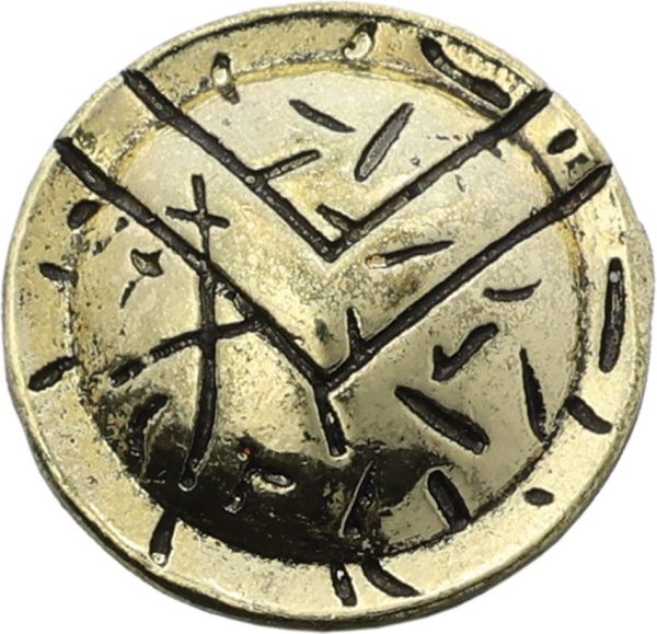 Coeburn Tool Spartan Shield Gold Paracord Bead