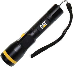 Caterpillar Rechargeable Flashlight 550 Lumens Black Tactical