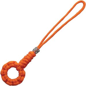 CT3019.jpg Coeburn Tool Orange Rope Ring Lanyard - Paracord