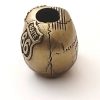 Coeburn Tool Route 66 Flag Skull Brass Bead
