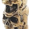Coeburn Tool Three Tier Skull Brass Bead - Compact