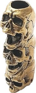 CT3034.jpg Coeburn Tool Three Tier Skull Brass Bead - Compact