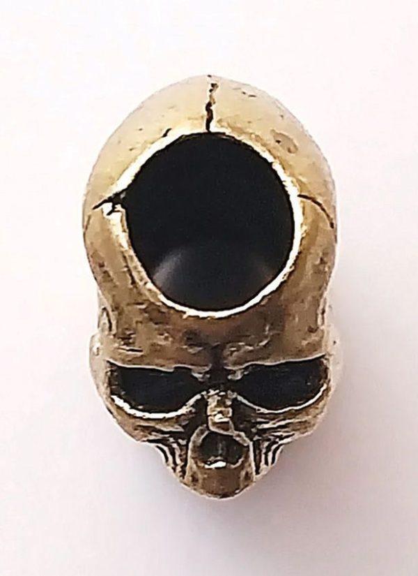 Coeburn Tool Three Tier Skull Brass Bead - Compact