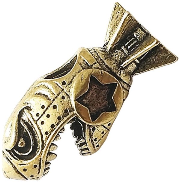 Coeburn Tool Shark Bomb Brass Bead - Paracord