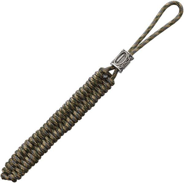 CT595.jpg Coeburn Tool Lanyard With Viking Bead - Desert Camo Paracord
