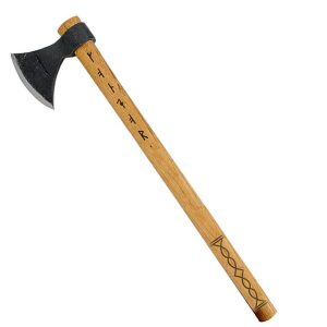 CTK100214.jpg Condor Valhalla Axe Series Throwing 1065 Carbon Steel Hickory