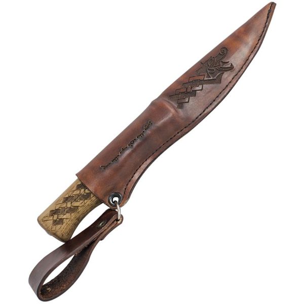 Condor Norse Dragon Fixed Blade 1095HC Steel Knife Sheath