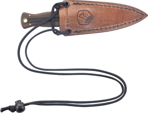 Condor Bushscot Fixed Blade 14C28N Walnut Handle Knife