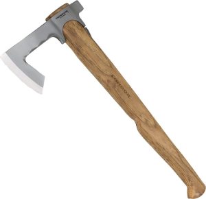 CTK104187.jpg Condor Travelhawk Fixed Blade Axe 1060HC Steel Hickory Handle