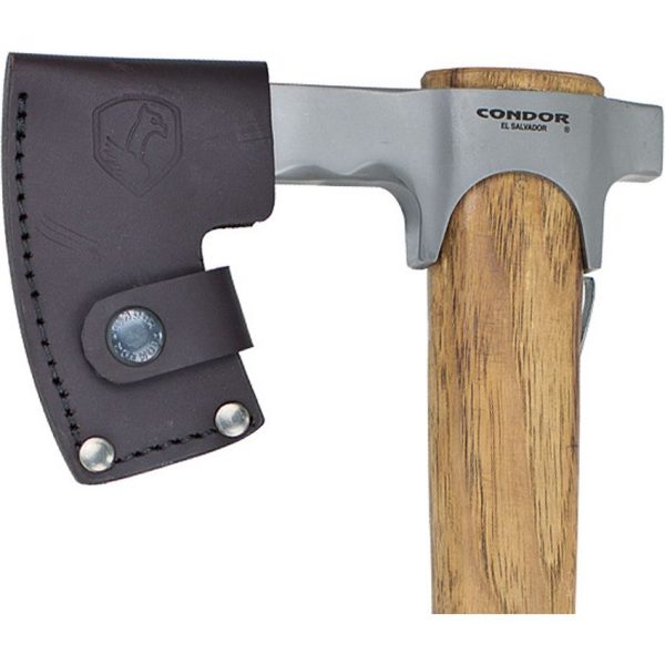 CTK104187_add_01.jpg Condor Travelhawk Fixed Blade Axe 1060HC Steel Hickory Handle