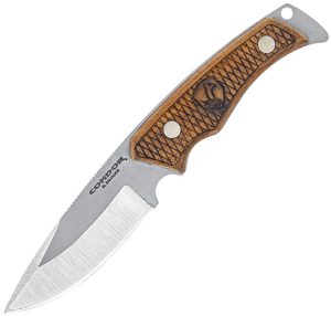 Condor Okavango Hunting Knife 440C Fixed Blade Walnut