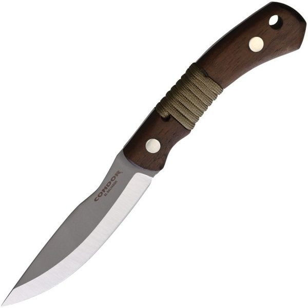 Condor Mountaineer Trail Hunter Fixed Blade 440C Walnut