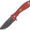 Condor Red Pygmy Fixed Blade Knife 2.63" 14C28N w/ Sheath