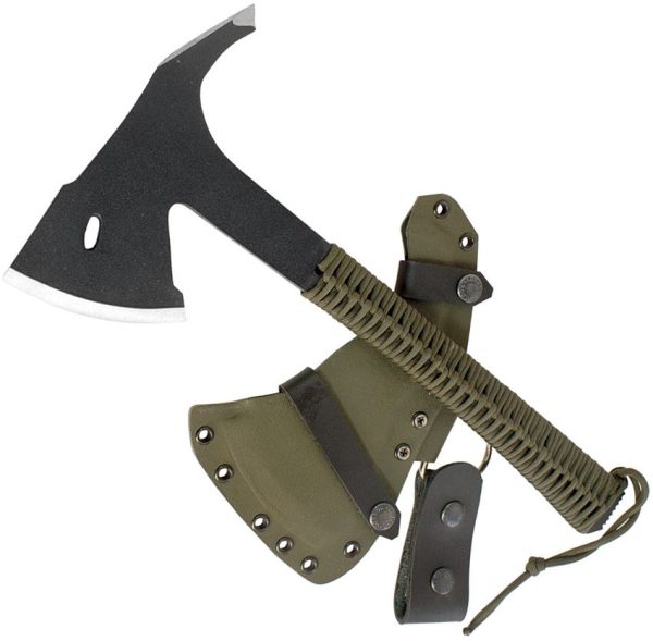 Condor Sentinel Axe Army Green 1075HC Steel Fixed Blade