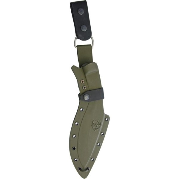 Condor K-Tact Kukri Fixed Blade Knife 1075HC Army Green