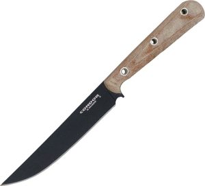 Condor Skirmish Fixed Blade Knife 5.5" 1075HC Black Micarta