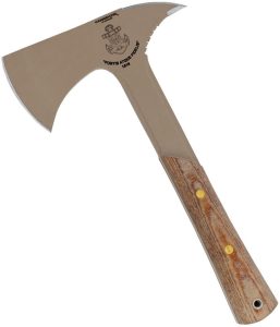 Condor Fortis Fidelis Fixed Blade Axe 1075HC Steel Tan Kydex