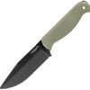 Condor Fighter Fixed Blade 5" 1075HC Army Green Knife