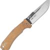 Condor Tactical Pass Com-Tact Liner Folding Knife 14C28N Tan