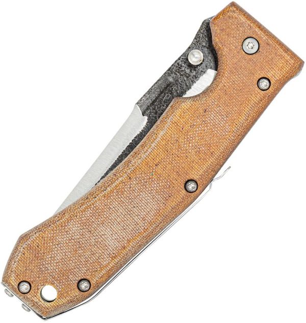 Condor Tactical Pass Com-Tact Liner Folding Knife 14C28N Tan