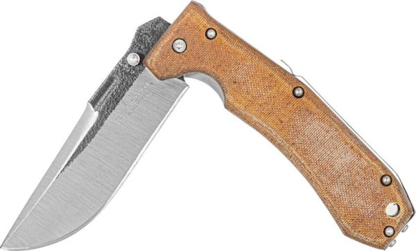 Condor Tactical Pass Com-Tact Liner Folding Knife 14C28N Tan