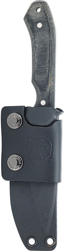 Condor K-Knight Fixed Blade 14C28N Stainless Black Micarta