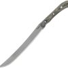 Condor K-Night Machete 13.25" 1075HC Fixed Blade Black Micarta