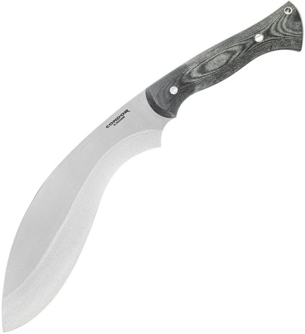 Condor Wild Brush Kukri 1075HC Steel Fixed Blade Knife