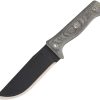 Condor Crotalus Fixed Blade Knife 1075 High Carbon Steel Green Micarta
