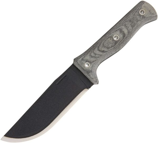 Condor Crotalus Fixed Blade Knife 1075 High Carbon Steel Green Micarta