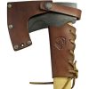 CTK2803C16_add_01.jpg Condor Cloudburst Axe 1060 Carbon Steel Fixed Blade Hickory