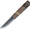 Condor Indigenous Puukko Fixed Blade Knife 1095HC Steel Walnut