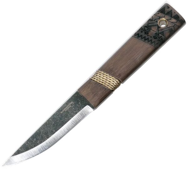 Condor Mini Indigenous Puukko Fixed Blade 1095HC Steel Walnut