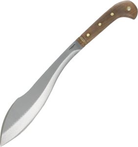Condor Amalgam Machete 12" 1075HC Fixed Blade Walnut Handle