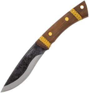 Condor Large Huron Fixed Blade Knife 1095HC Steel Walnut Handle