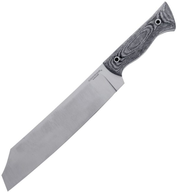 Condor Woodbuster Chopper Fixed Blade 1075HC Steel Black Micarta