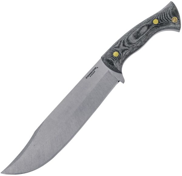 Condor Plan A Fixed Blade Knife 1075HC Steel Micarta