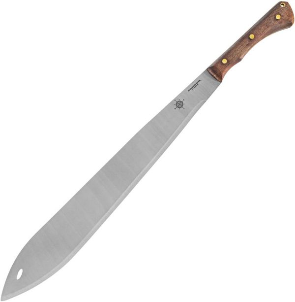 Condor Polar Wind Machete 20.38" 1075HC Fixed Blade Walnut