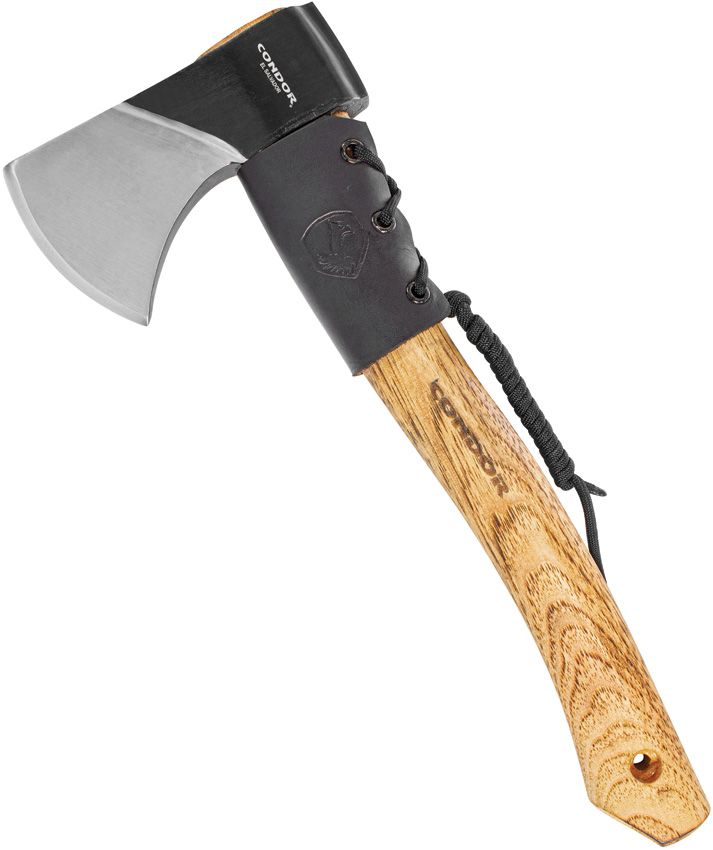 CTK285463HC.jpg Condor Mountaineer Trail Hatchet 1060HC Steel with Hickory Handle
